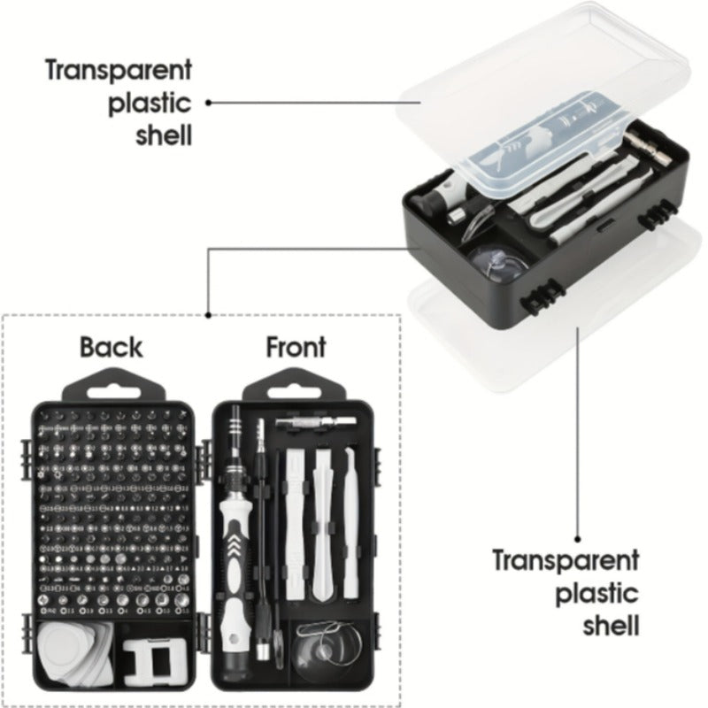 Precision Screwdriver Set Includes A Mini Repair Kit with Three Wing Screwdriver Heads for Repairing Mobile Phones and Laptops
